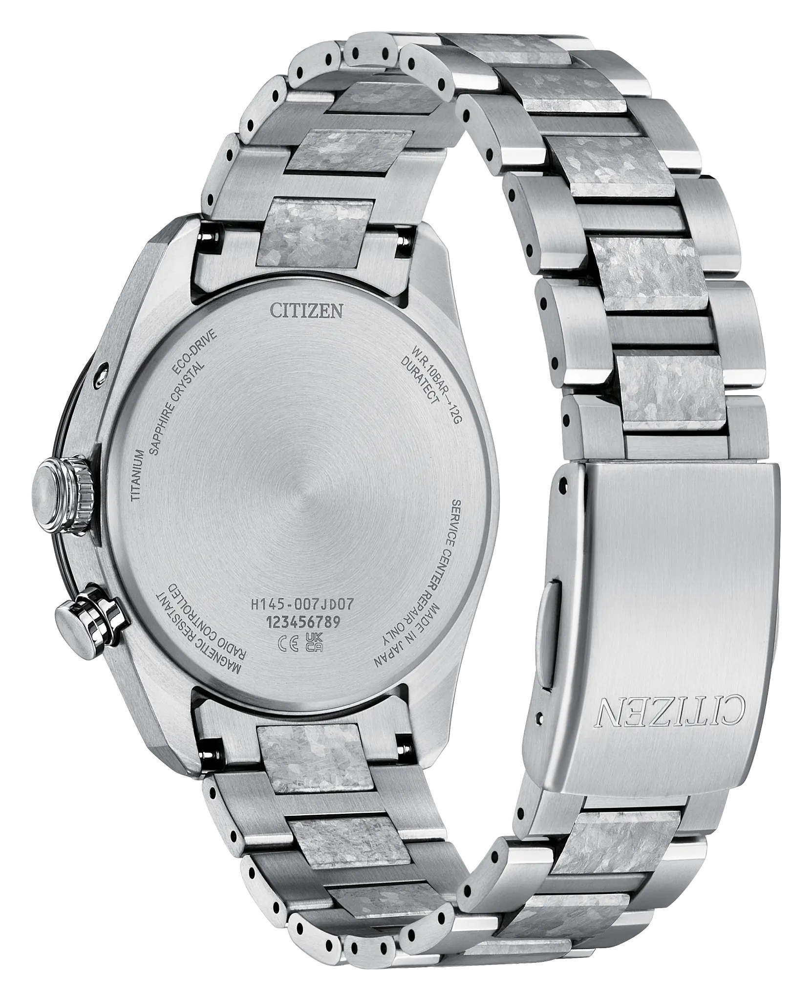 ATTESA Platinum Shine Silver-Tone Dial Super Titanium with